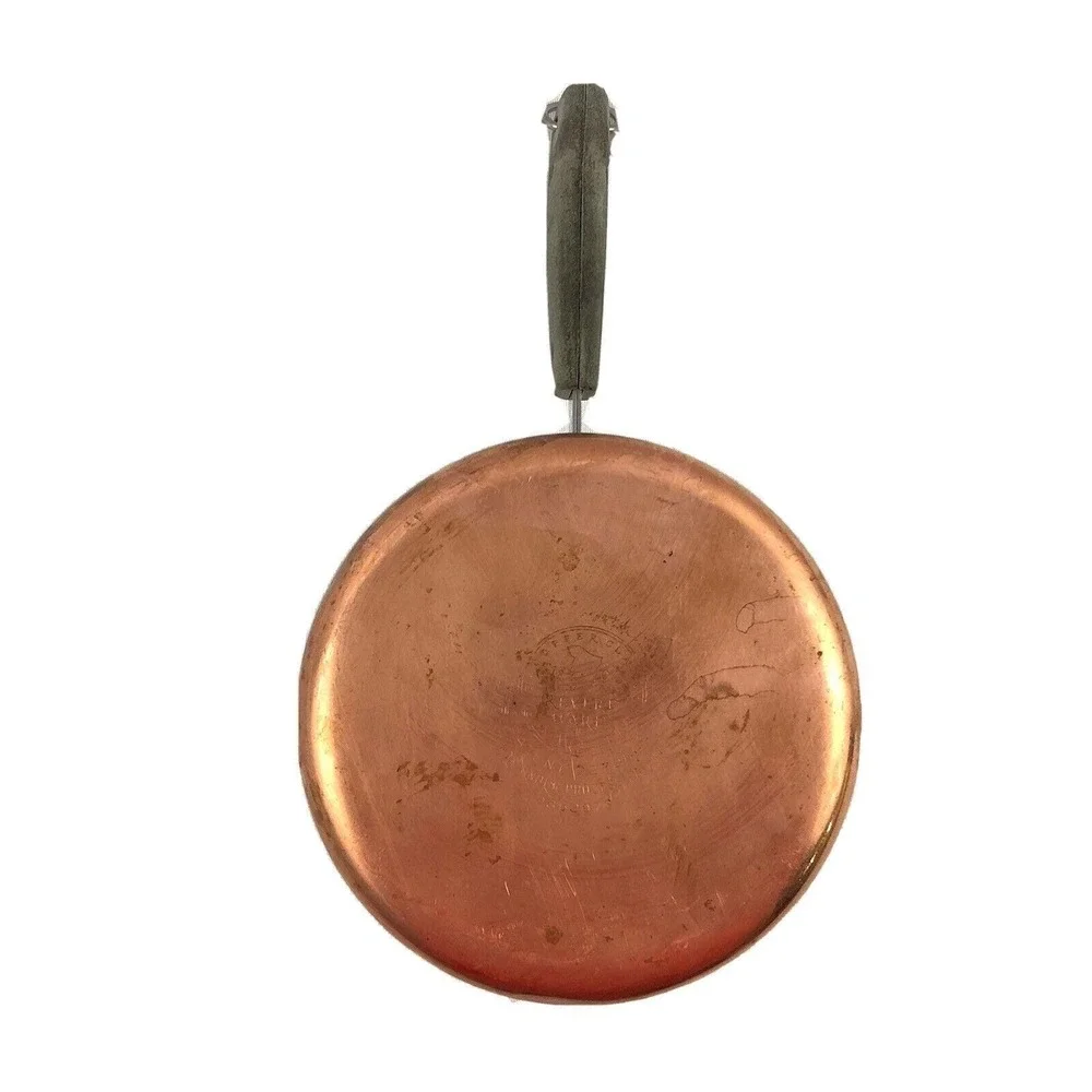 Revere Ware Copper Clad‎ 1.5 Quart Sauce Pan Pre 1968 Process With Lid 2363973